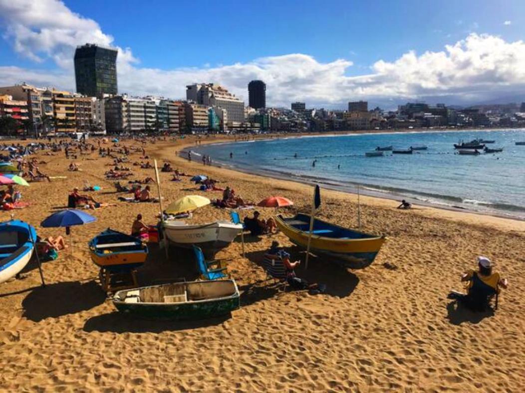 לאס פאלמס דה גראן קנאריה Nuevo Apartamento En Playa De Las Canteras מראה חיצוני תמונה